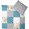 Ullenboom Baby Bettwäsche-Set Waldtiere Petrol 80 X 80 Cm + 35 X 40 Cm 7