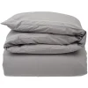 LEXINGTON Hotel Percale Bettdecken-Bezug – 135×200 Cm – Gray/white 8