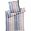 Elegante Brilliant Bettwäsche-Set Aus Mako-Jersey – 135×200 / 40×80 Cm – Blush-blue 5