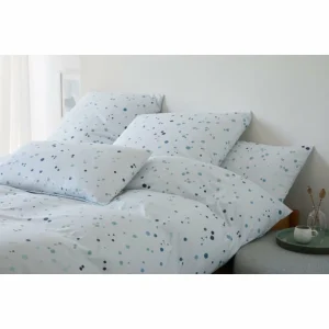 Elegante Sprinkle Bettwäsche-Set Aus Mako-Jersey – 135×200 / 40×80 Cm – Mint 6