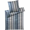 Elegante Brilliant Bettwäsche-Set Aus Mako-Jersey – 135×200 / 40×80 Cm – Stahlgrau 10