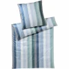 Elegante Brilliant Bettwäsche-Set Aus Mako-Jersey – 135×200 / 80×80 Cm – Grün-blau 8