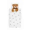 SNURK Teddy Bear Bettwäsche – 135×200 / 80×80 Cm – Weiß 20